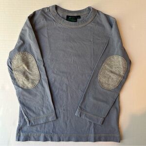 Mini Boden Elbow Patches Long Sleeve T-Shirt, 5-6Y
